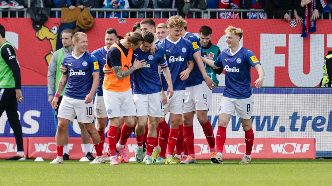 Kiel bleibt auf Aufstiegskurs - Fortuna gewinnt auch