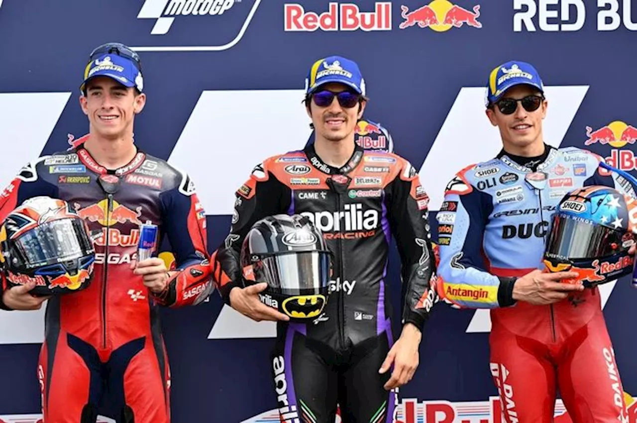  Vinales No 1 Aprilia usai Sprint GP Americas, Harga Diri Marquez Kembali dengan Gusur Acosta