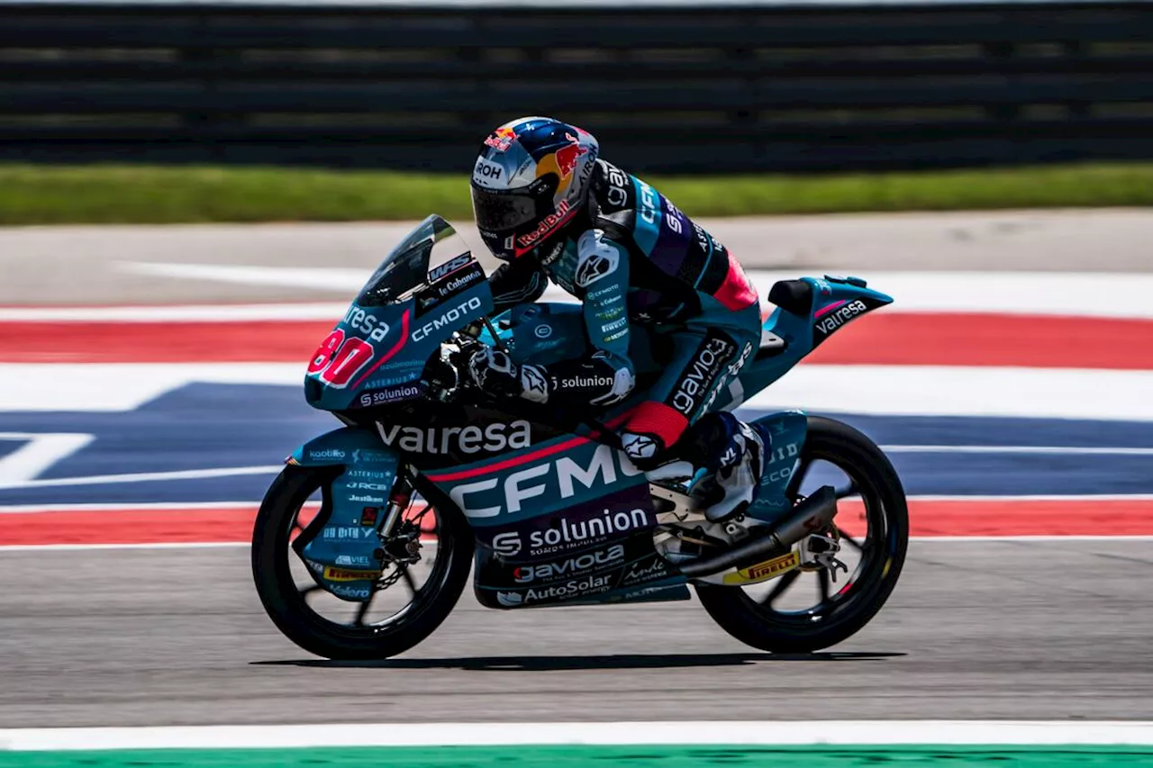 David Alonso impone nuevo récord de pista del Circuito de las Américas en Austin, Texas