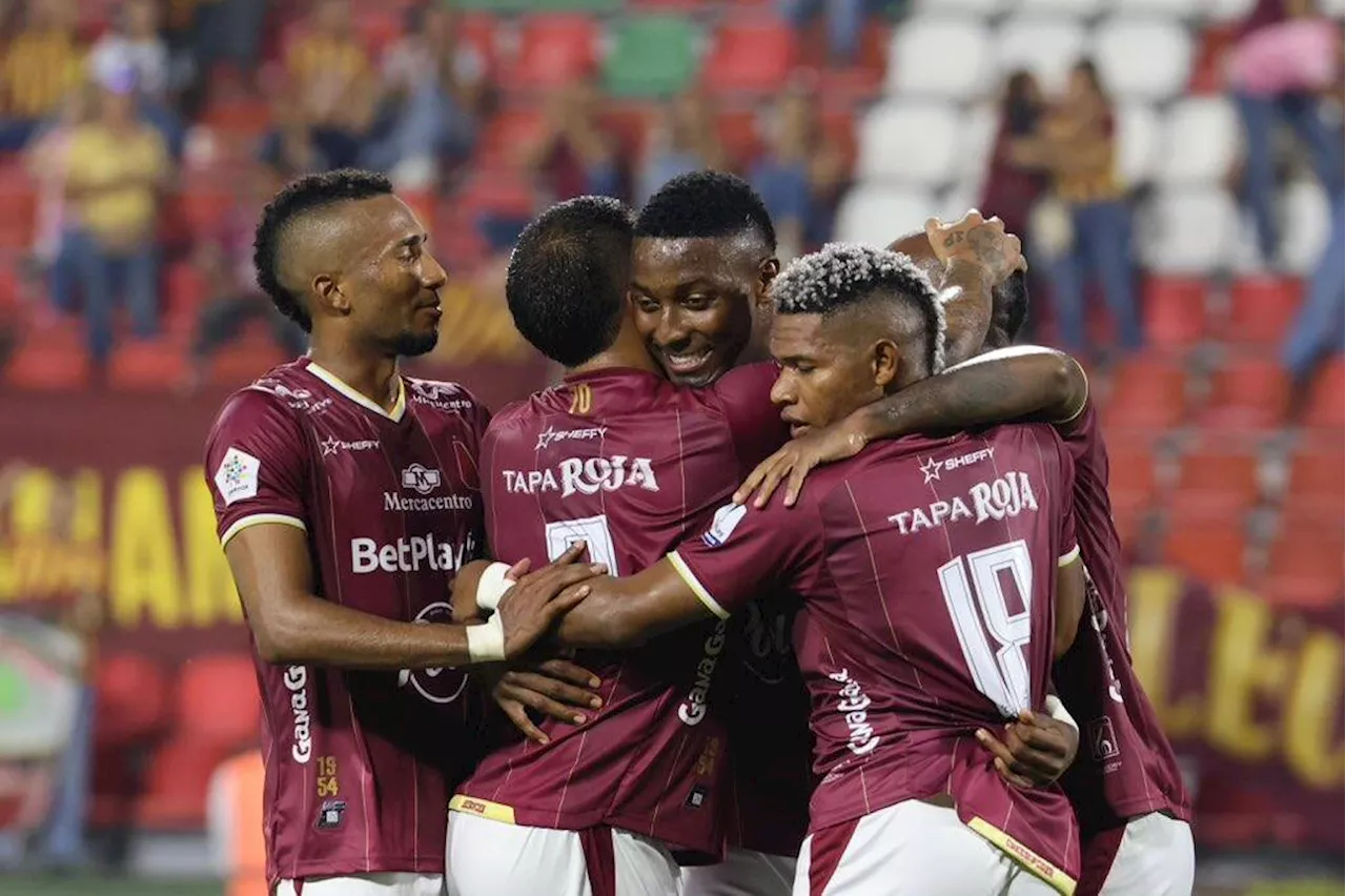 Deportes Tolima vence a Águilas Doradas en la liga colombiana