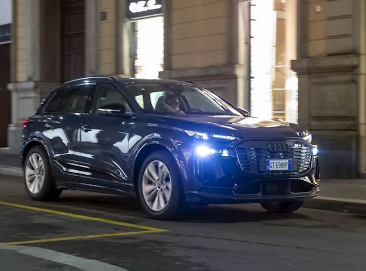 Audi presenta in anteprima mondiale il suo ultimo Suv elettrico a Milano