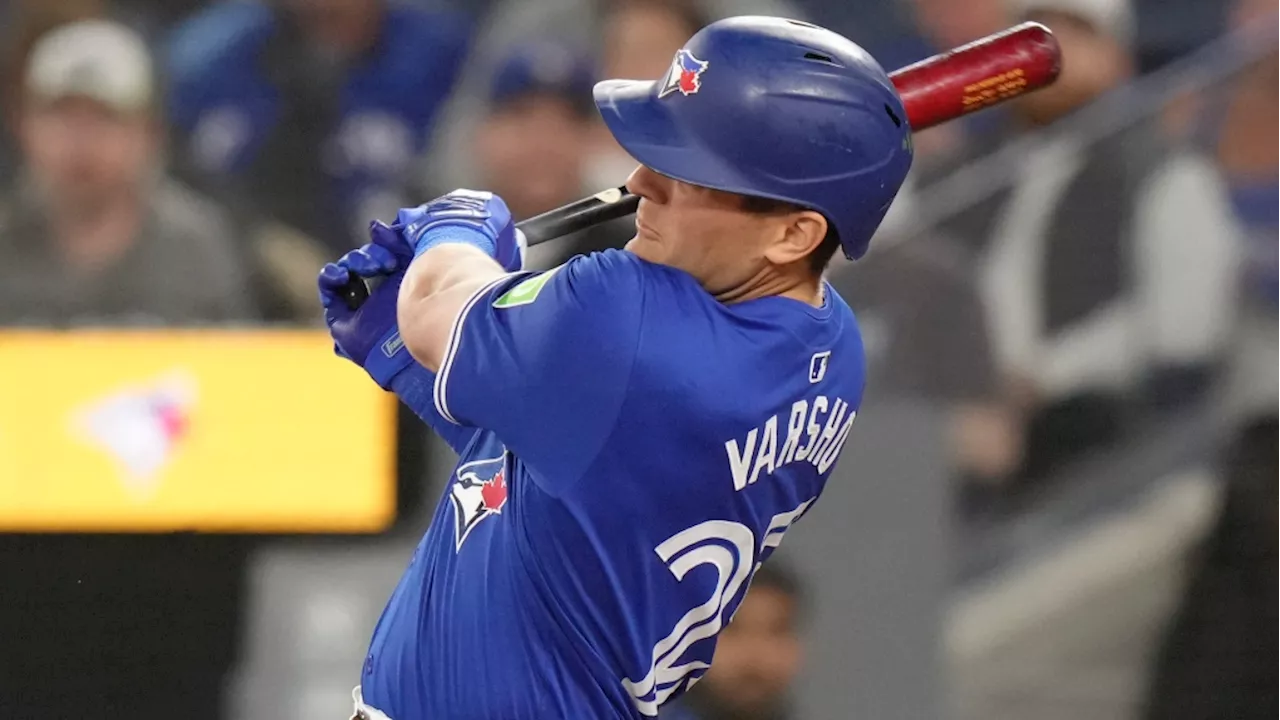 Varsho has grand slam as Blue Jays hold off Rockies 5-3 in Rodriguez's MLB debut