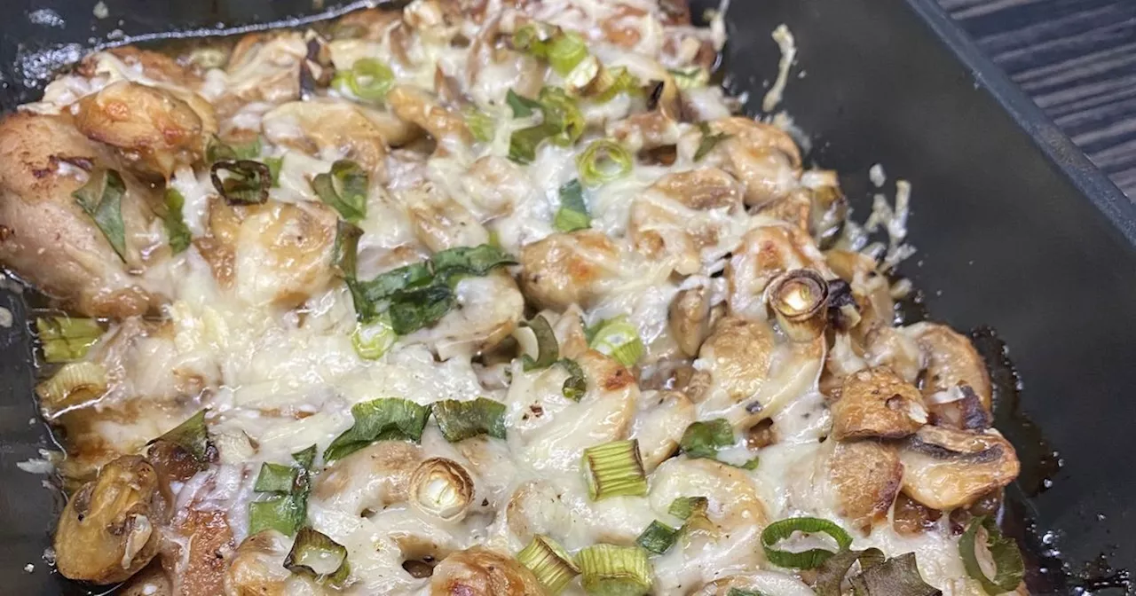 Karen's Kitchen: Cheesy Chicken with Mushrooms