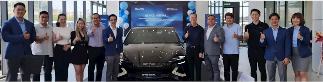 Regas unveils BYD Seal in Sabah