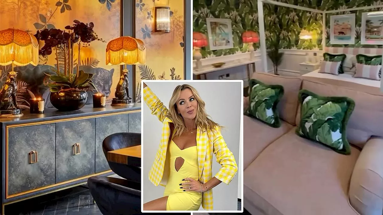 Amanda Holden reveals how she created her very own 'Beverly Hills Hotel' transforming £7million...