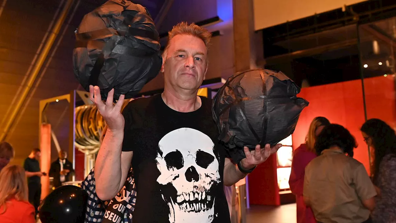 Chris Packham joins eco-zealots Extinction Rebellion as they storm the Science Museum's new climate...