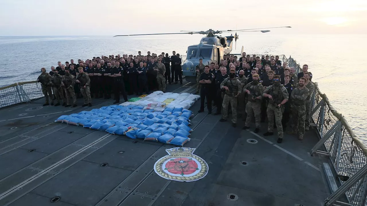 Royal Navy Seizes £33m Worth of Illegal Drugs in Middle East