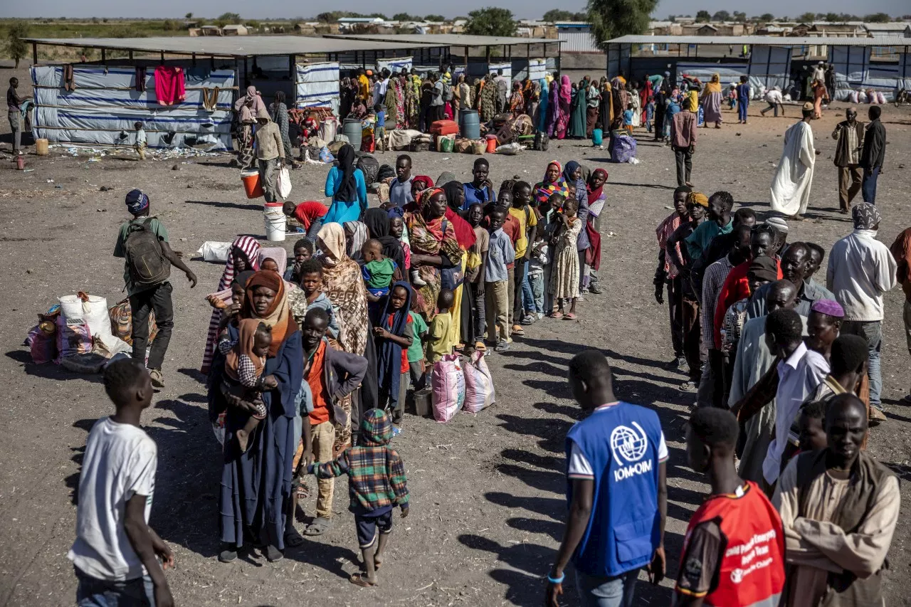 Sudanese Refugees Fleeing War in Sudan to South Sudan