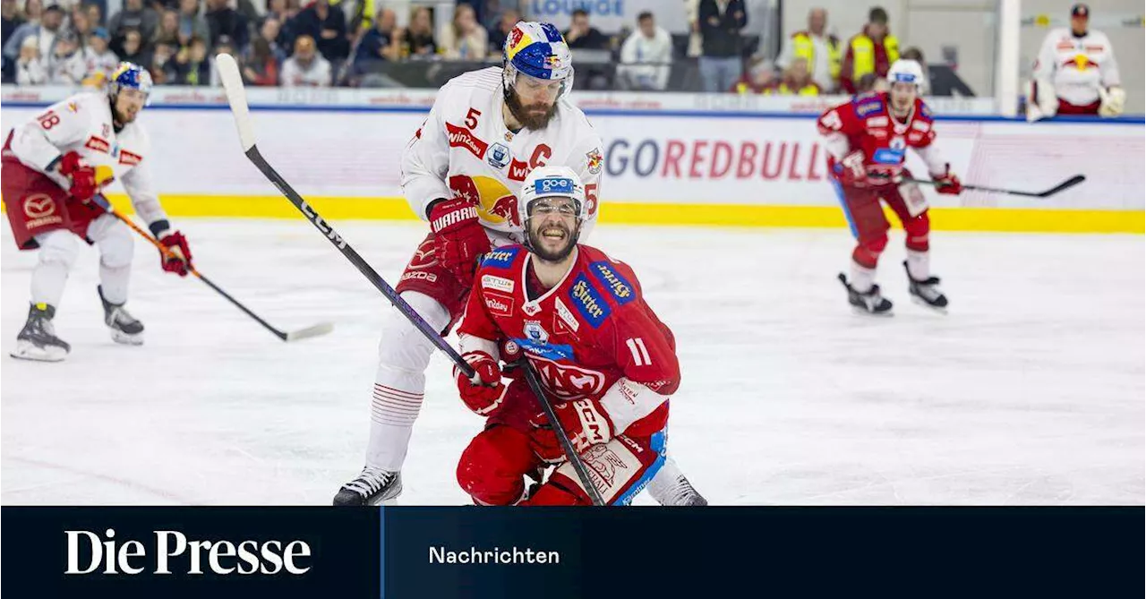 Krimi in der Eishockey-Finalserie: Salzburg gleicht gegen KAC aus