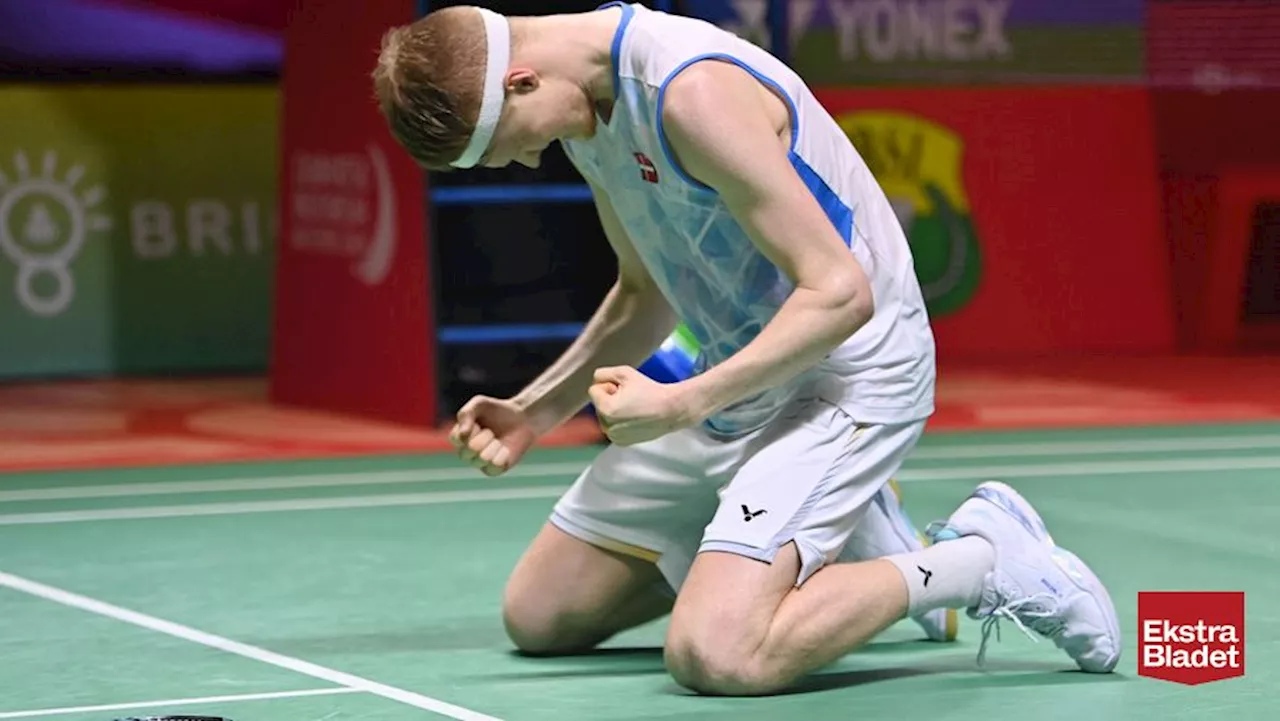 Antonsen booker muligt Axelsen-brag ved EM