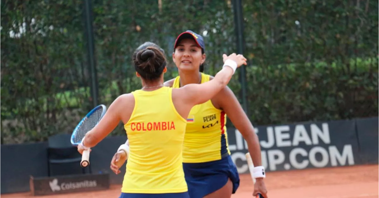 Colombia buscará ante Argentina, confirmar su cupo en play offs de la Billie Jean King Cup