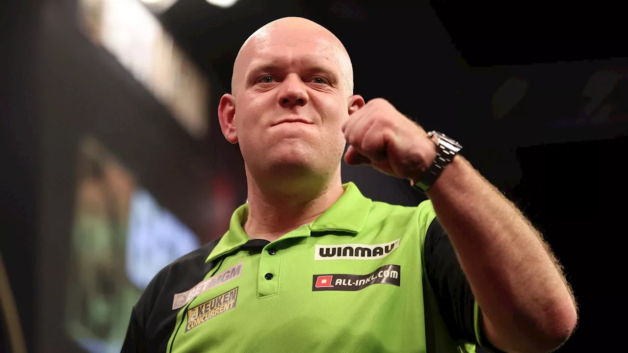 Michael van Gerwen teilt gegen Darts-Shootingstar Luke Littler aus: 'Er hat bisher nichts gewonnen'