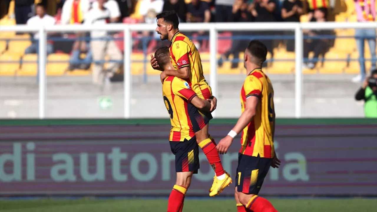 Lecce-Empoli 1-0: Sansone all'ultimo respiro, i salentini vedono la salvezza