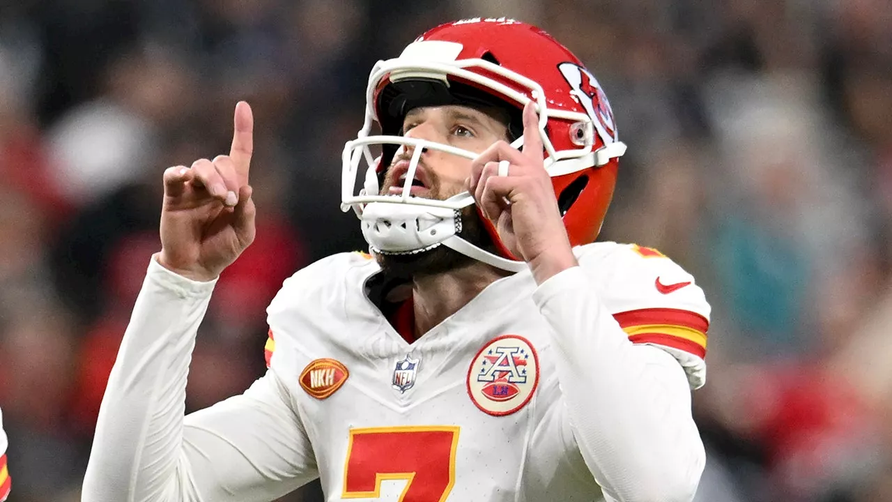 Chiefs star kicker Harrison Butker credits ‘prayer on the sidelines’ for mental fortitude