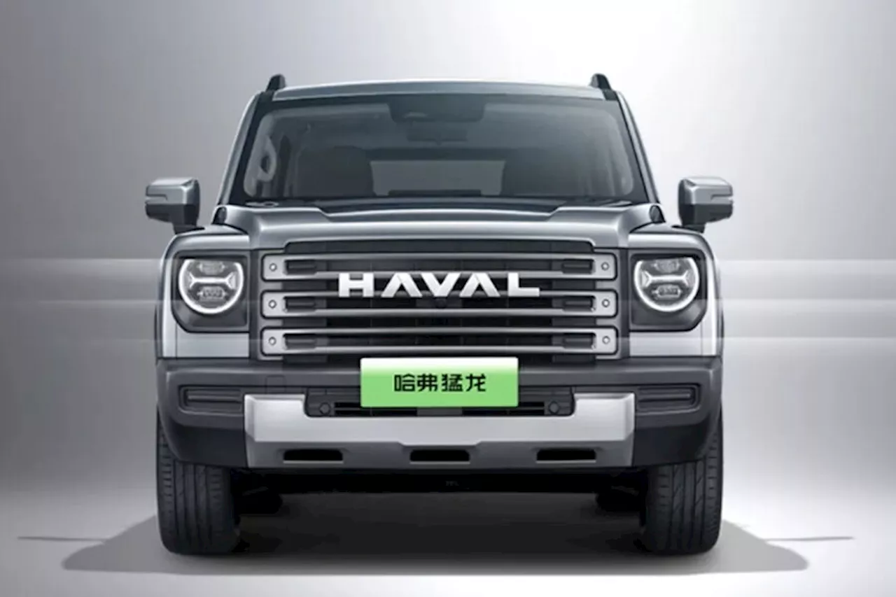 Появились первые изображения обновленного внедорожника Haval Raptor