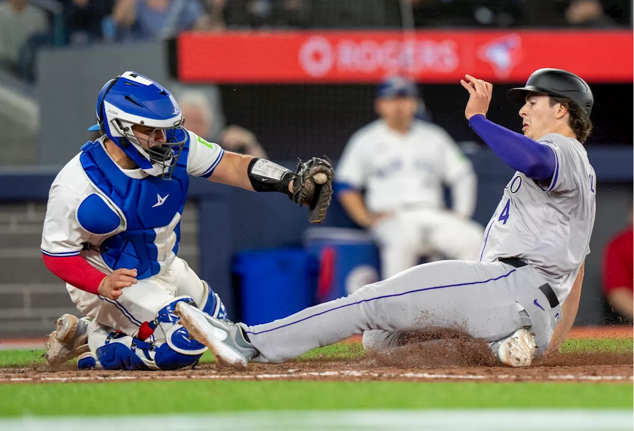 Nolan Jones has home run, RBI double to lead Rockies to 12-4 rout of Blue Jays