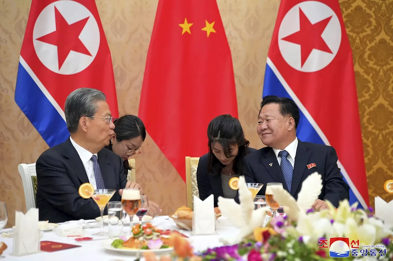 A Chinese official meets North Korean leader Kim in Pyongyang in highest-level talks in years