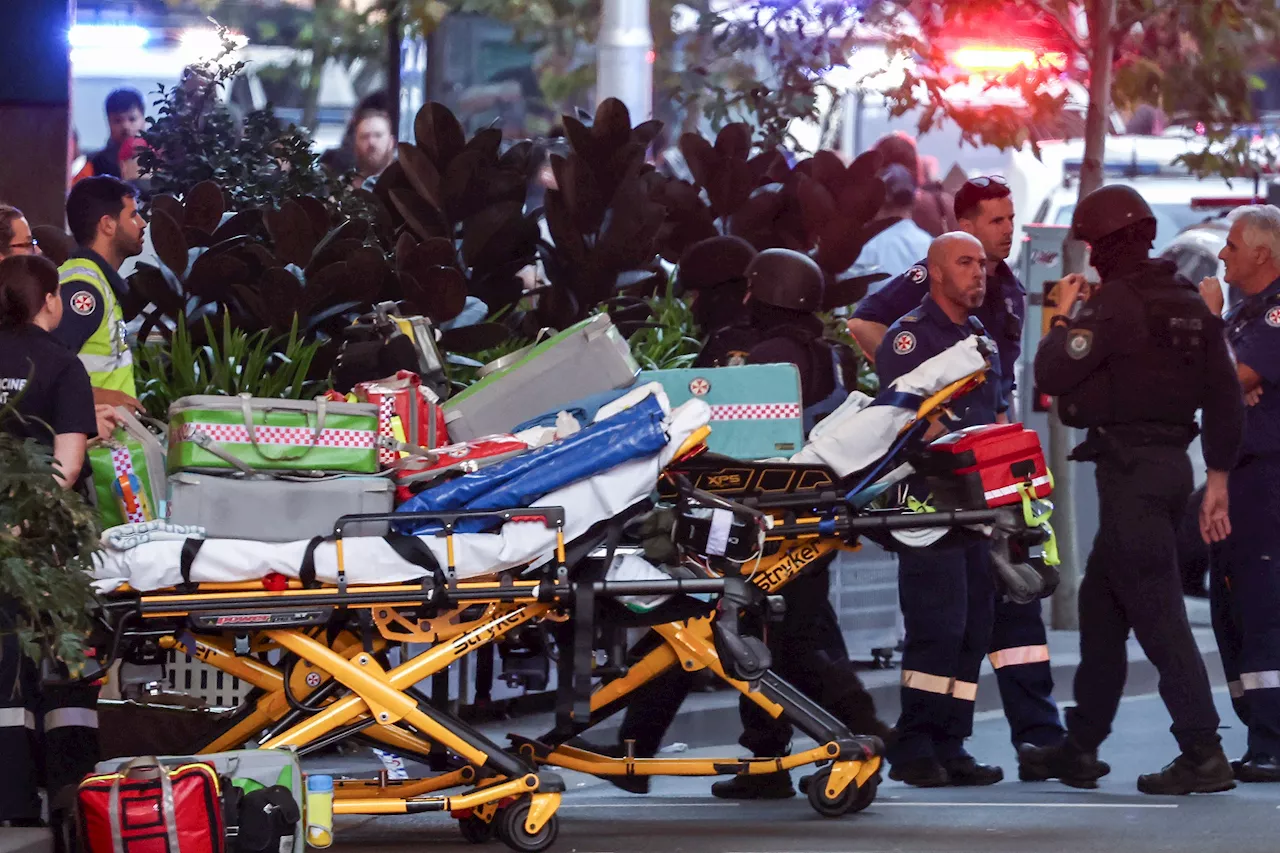 Knife-wielding attacker kills five in Sydney shopping center