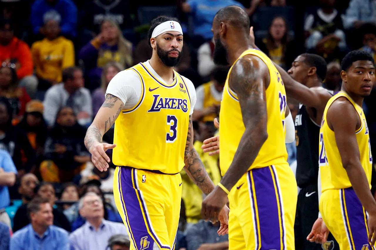 NBA: LeBron James, Anthony Davis spark Lakers road win at Grizzlies