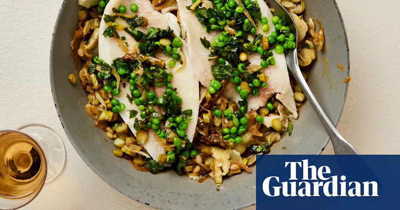 Lemon sole with sweet-sour spring veg, and broccoli pasta: Yotam Ottolenghi’s Italian-inspired spring recipes