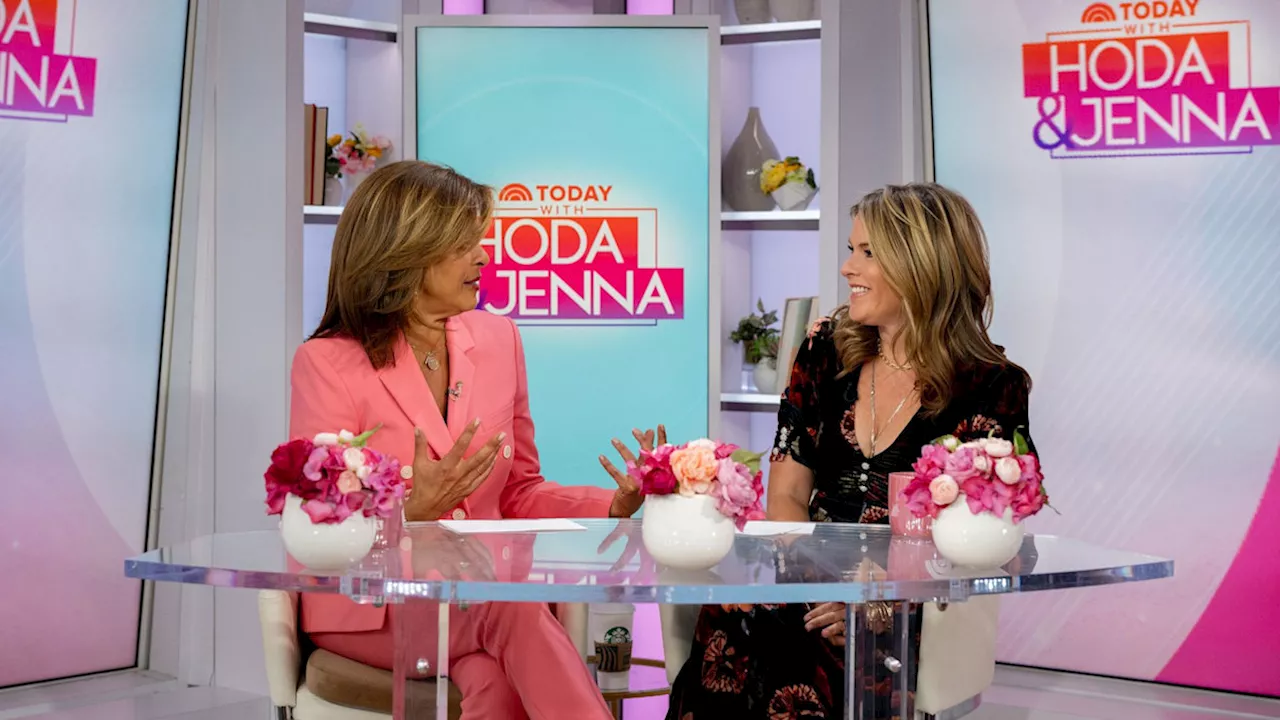 Hoda Kotb brushes off live blunder on Today Show, while Jenna Bush Hager loses her voice