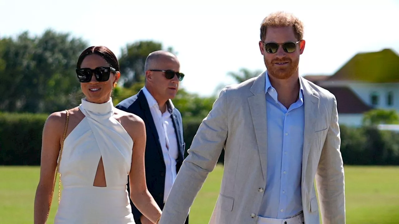 Prince Harry and Meghan Markle Attend Polo Event for Charity