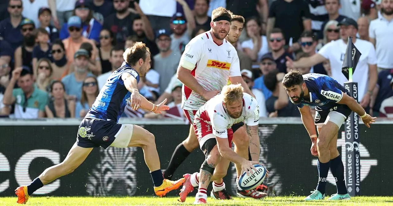 Harlequins stun Bordeaux-Bègles to seal Champions Cup semi-final berth