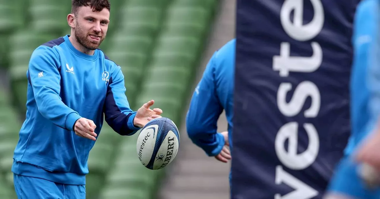 Hugo Keenan ruled out of Leinster’s quarter-final clash with La Rochelle