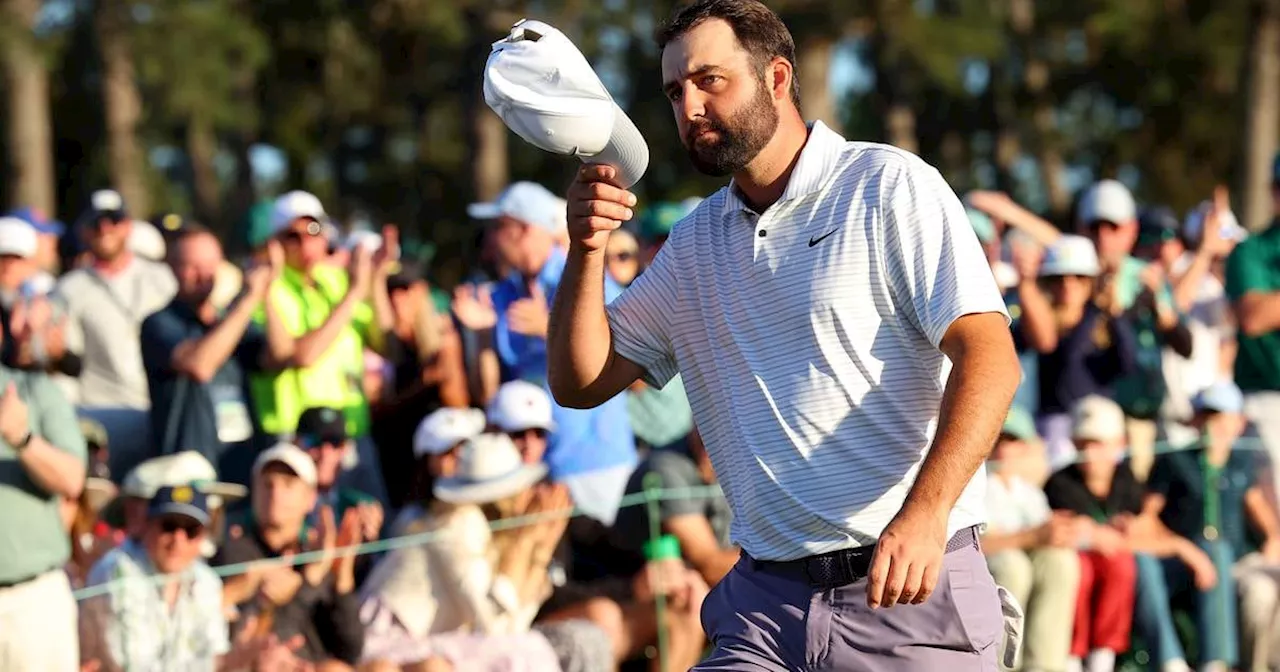 Scottie Scheffler edges into Masters lead while Tiger Woods makes unwanted history