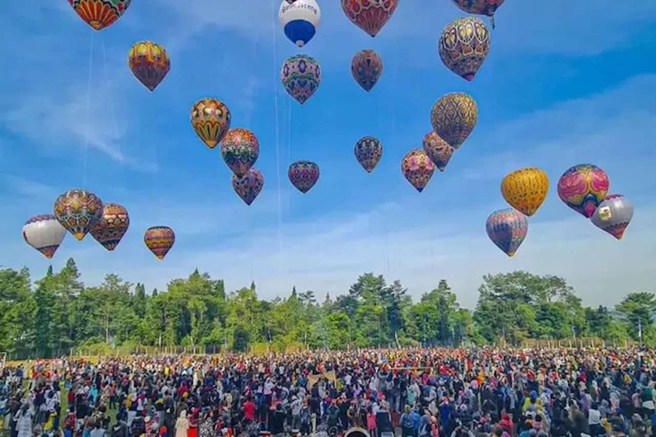 Pemkab Wonosobo Lestarikan Tradisi Balon Udara saat Lebaran, Begini Strateginya Agar Warga Tak Terbangkan secara Liar