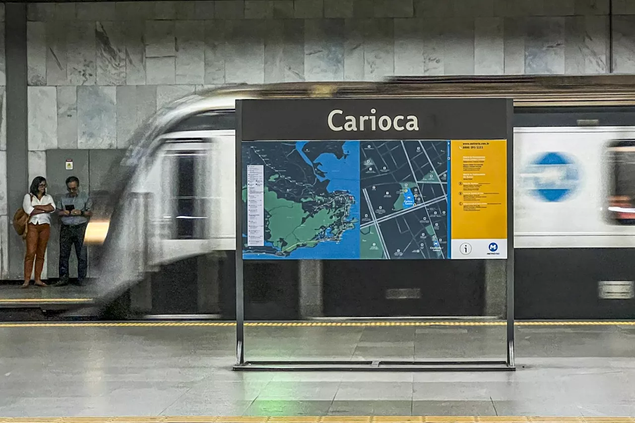 Aumento da tarifa do Metrô do Rio torna-o o mais caro do país