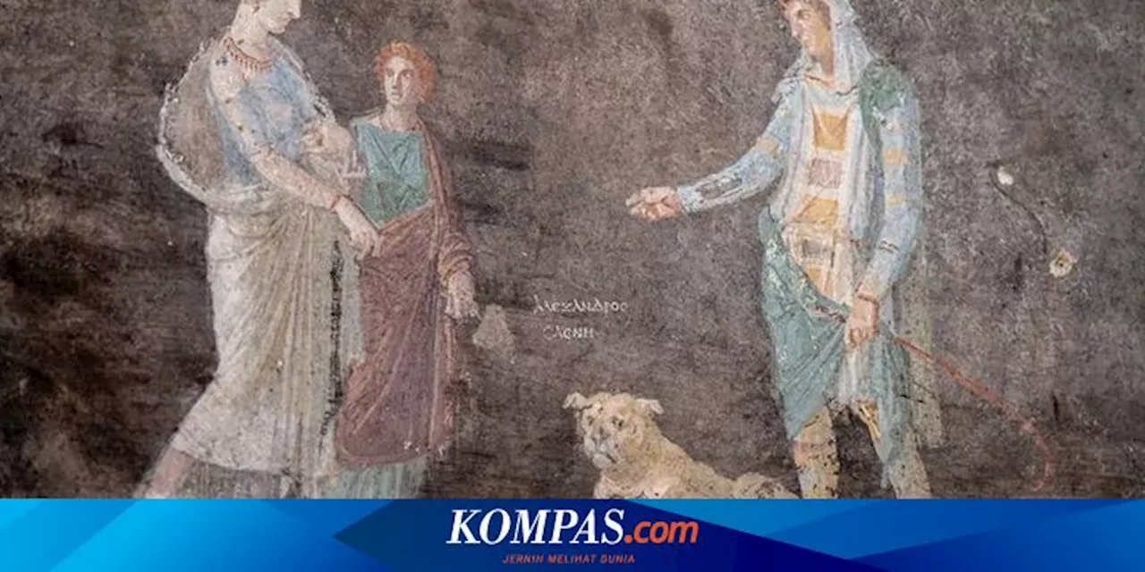 Arkeolog Temukan Lukisan Kuno di Pompeii yang Terkubur Hampir 2.000 Tahun