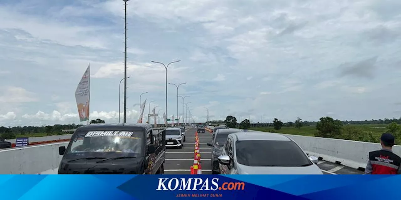 Kenaikan Lalin Tol Indrapura-Lima Puluh Saat Arus Balik, Tertinggi di Sumatera