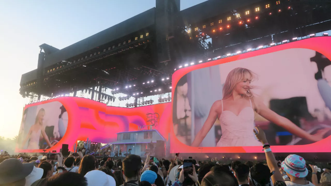 Sabrina Carpenter Performs New Song 'Espresso' at Coachella 2024