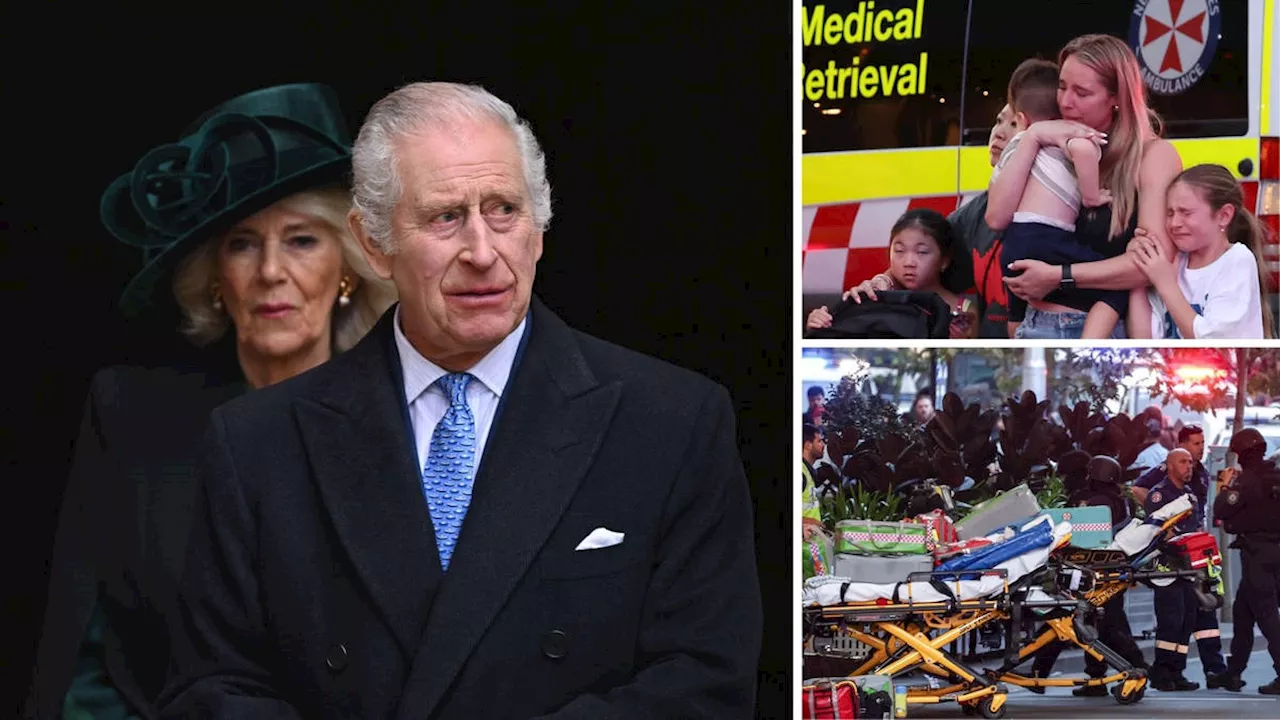 King Charles 'utterly shocked and horrified' by Sydney stabbing as royals pay tribute to victims of...