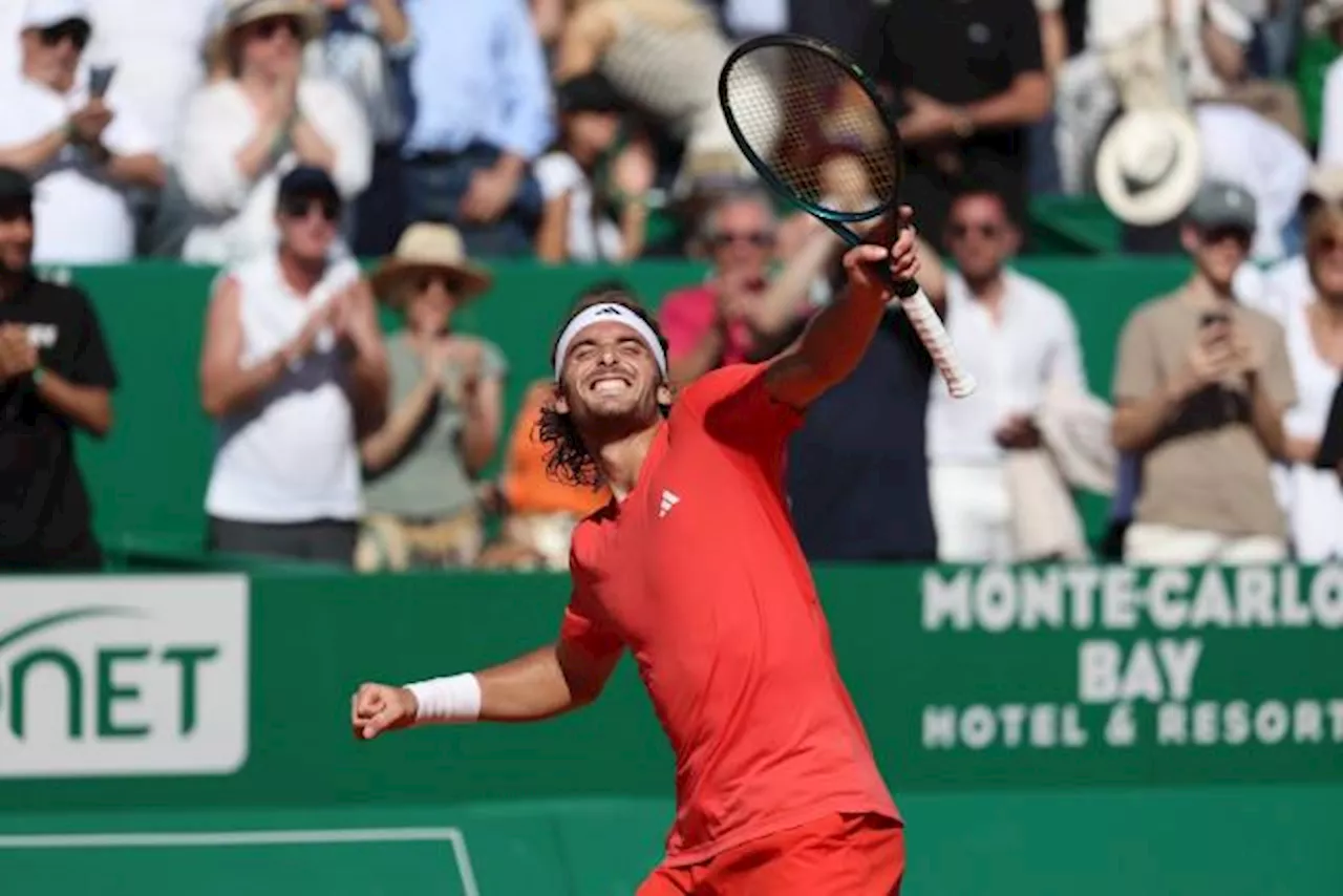 Nouvelle finale pour Stefanos Tsitsipas à Monte-Carlo après sa victoire contre Jannik Sinner