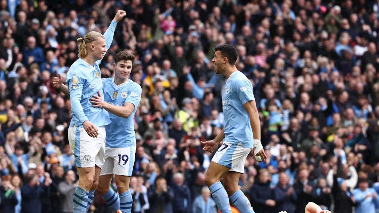 Hasil Liga Inggris Manchester City vs Luton Town: Menang 5-1, Juara Bertahan ke Puncak Klasemen