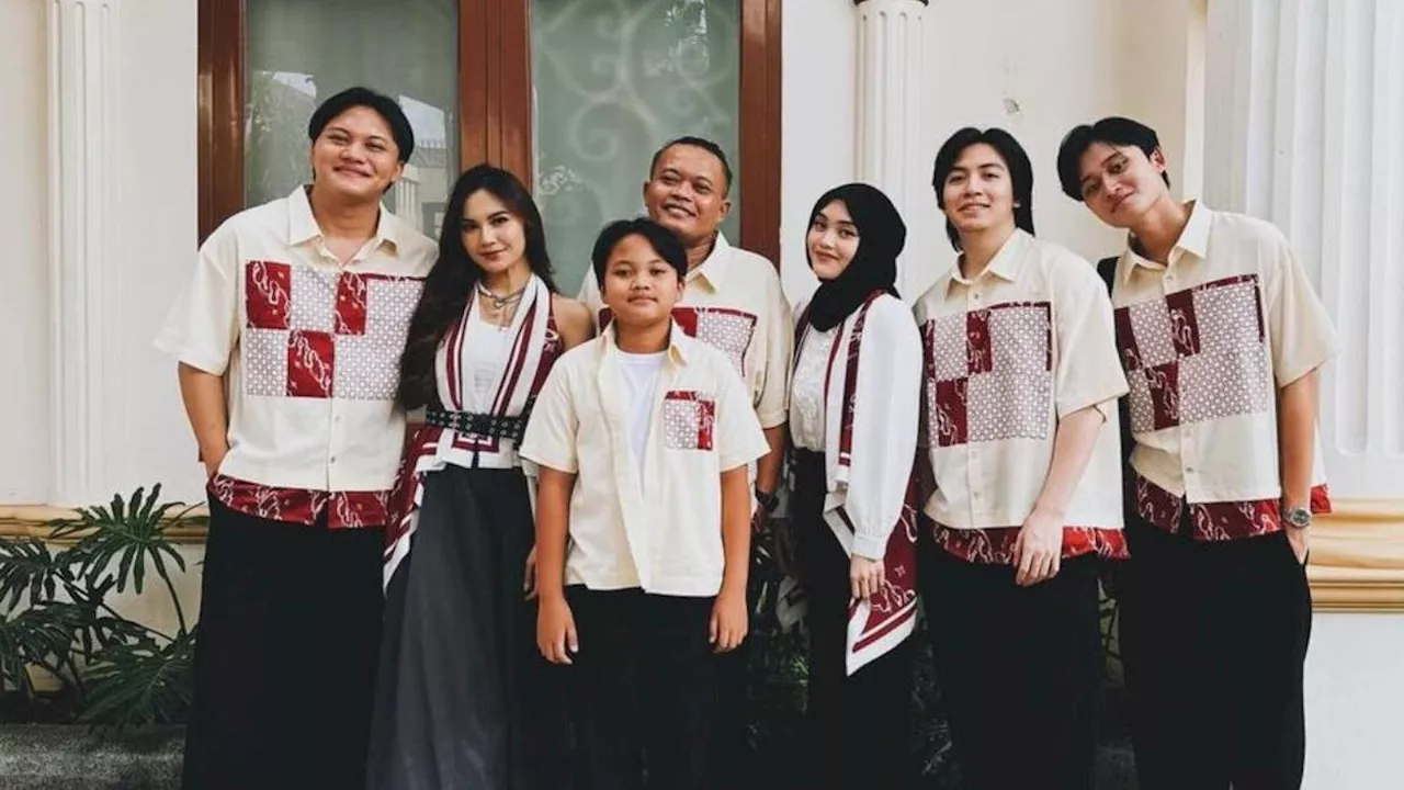 Mahalini Raharja Ikut Lebaran Bareng Keluarga Rizky Febian dan Sule, Cara Berpakaiannya Disorot Warganet