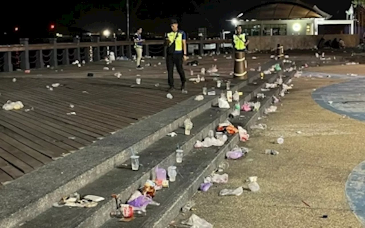 Kota Kinabalu City Hall criticises public apathy after 200kg rubbish clean-up during Aidilfitri