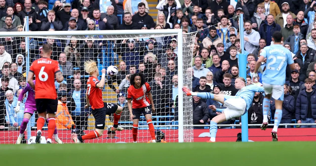 Manchester City's Victory Against Luton Town Puts Pressure on Arsenal and Liverpool