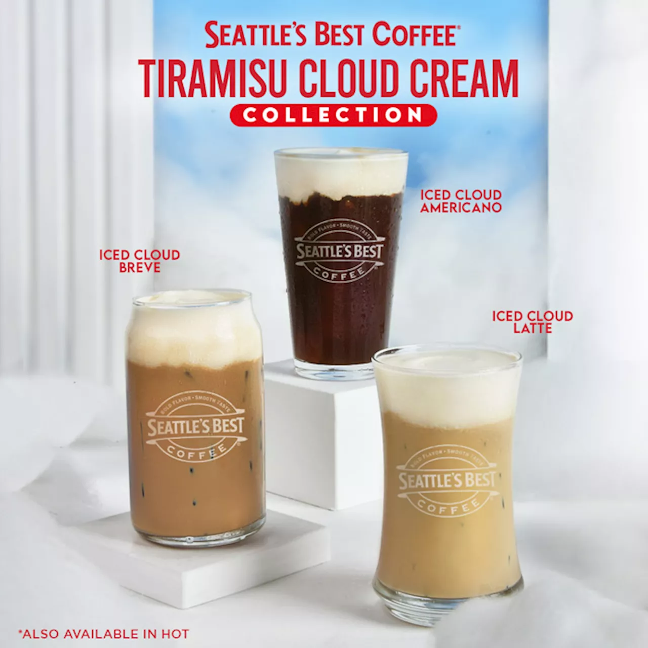 Sip a delightful taste of heaven with Seattle’s Best Coffee’s Tiramisu Cloud Cream Collection