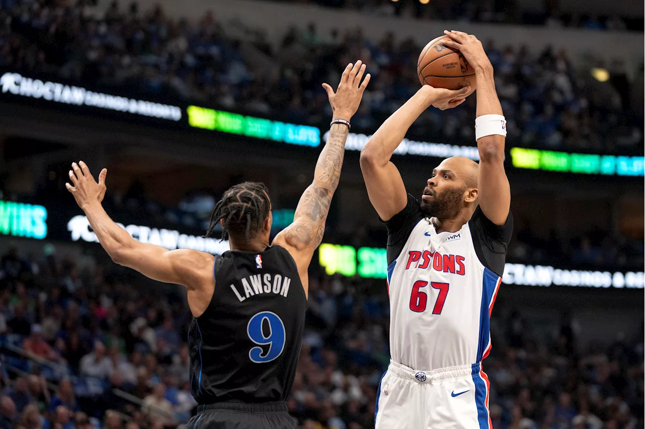 Marcus Sasser leads Pistons past Mavericks 107-89