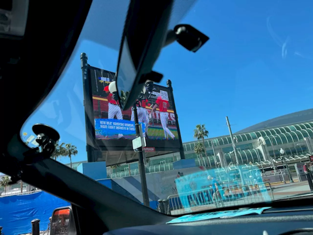 Gaslamp Quarter Station Digital Billboard Lights Up San Diego