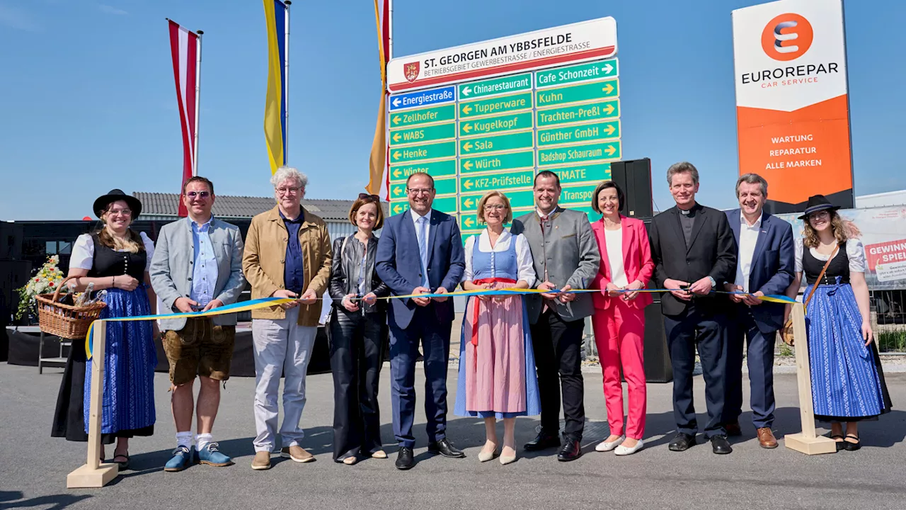 Gewerbestraße in St. Georgen am Ybbsfelde feierlich eröffnet