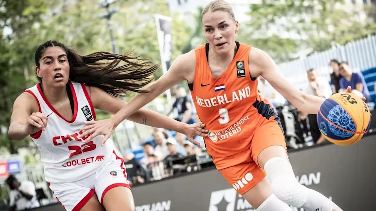 Nederlandse 3x3-basketbalsters naar halve finales OKT