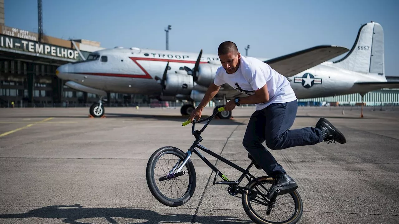 Velo Berlin: Fahrradfestival startet auf dem Tempelhof-Flughafen