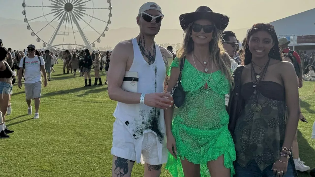 Beim Coachella: Heidi Klum teilt erneut ihre Kids im Netz!