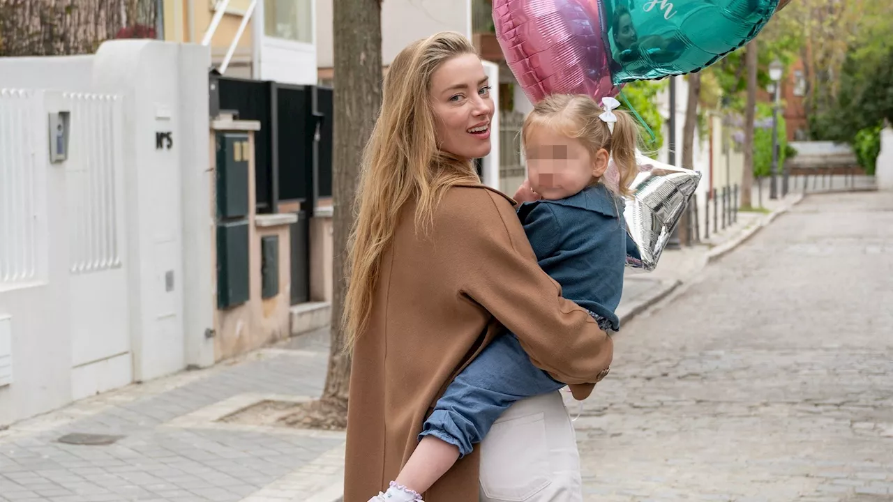 So feierte Amber Heard den dritten Geburtstag ihrer Tochter