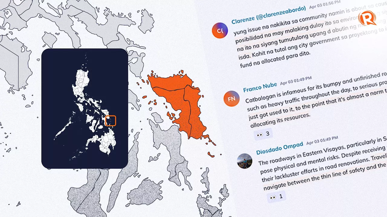 Bad roads, Homonhon mining, killings are top issues in Eastern Visayas for student journalists