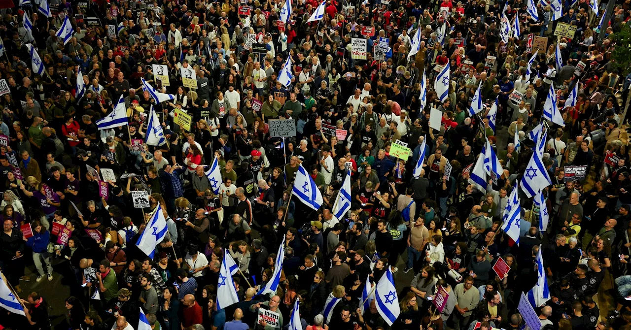 Israelis rally against government amid deadlock on Gaza hostages